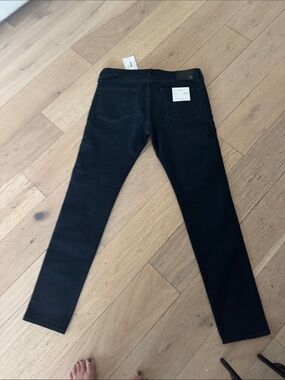 AG Adriano Goldschmied Men's Black Skinny Jeans